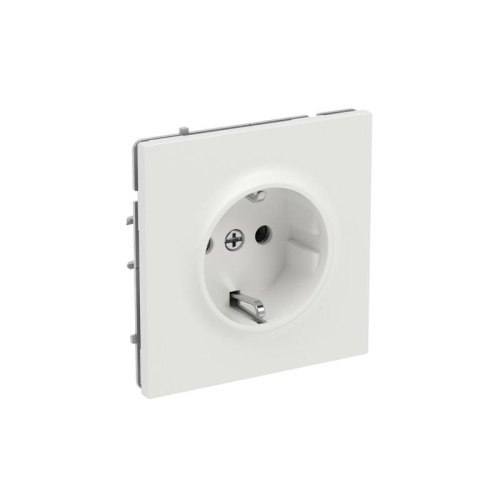 Розетка силовая KANT 2P+E без шторки бел. песок DKC 7010033 фото 2