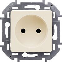 Механизм розетки 1-м СП Inspiria 16А IP20 250В 2P сл. кость Leg 673711