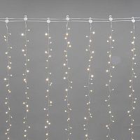 Гирлянда светодиодный занавес из росы "Фейерверк" 3х2м 600 LED IP20 230В тепл. бел. Neon-Night 315-856