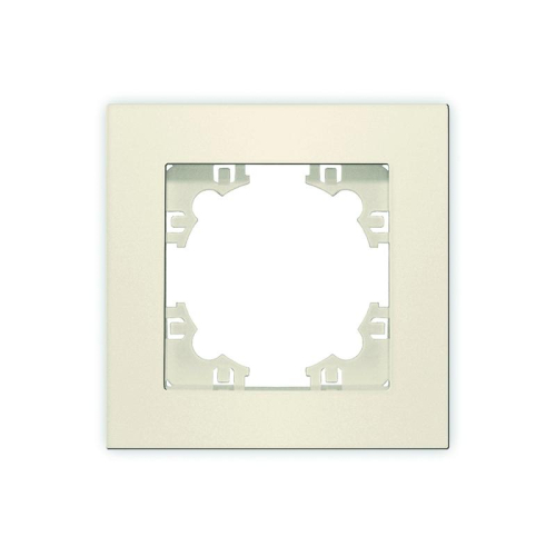 Рамка 1-м Афина сл. кость (ivory) Universal A0053-I