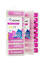 Аккумулятор R6 NI-MH 2800мА.ч 8b (уп.8шт) КОСМОС KOCR6NIMH2800mAh8B