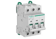 Выключатель автоматический 3п C 10А 6кА Systeme9 400В SE S9F22310