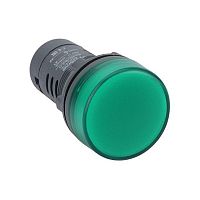Лампа сигнальная монобл. SB7 22мм LED 24В DC зел. SE SB7EV03BP