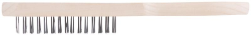 Корщетка с деревянной ручкой 5-ти рядная FIT 38405 фото 3