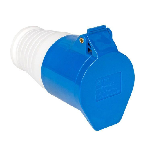 Розетка кабельная 32А 220В 2P+E IP44 (223) EKF ps-223-32-220 Розетка кабельная 32А 220В 2P+E IP44 (223) EKF ps-223-32-220