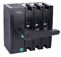 Выключатель-разъединитель SYSTEMEPACT SD160 3п 160А рукоятка фронт. слева (зак. отдельно) SE SSD01603LF0160
