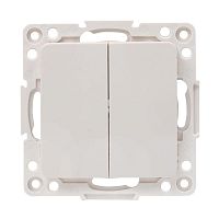 Механизм выключателя 2-кл. Стокгольм 10А бел. PROxima EKF EYV10-123-10