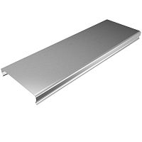 Крышка для лотка осн.100 L3000 сталь 0.55мм "ПЛЮС" KLplus100х0.55х3000 оцинк. КМ PL0391