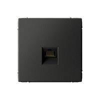 Розетка компьютерная ArtGallery RJ45 кат.5E механизм базальт SE GAL001483
