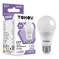 Лампа светодиодная 9Вт G45 4000К Е27 176-264В TOKOV LIGHT TKL-G45-E27-9-4K
