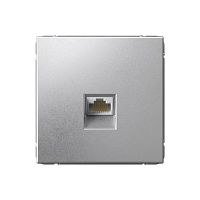 Розетка компьютерная ArtGallery RJ45 кат.5E механизм алюм. SE GAL000383