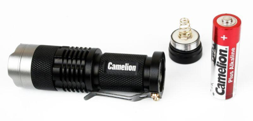 Фонарь LED5135 (LED XPE ZOOM 3 реж 1хLR6 алюм. блистер черн.) Camelion 12915 фото 12