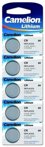 Элемент питания литиевый CR CR2025 BL-5 (блист.5шт) Camelion 1594