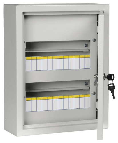 Корпус металлический ЩРн-24з-0 У2 IP54 IEK MKM11-N-24-54-Z