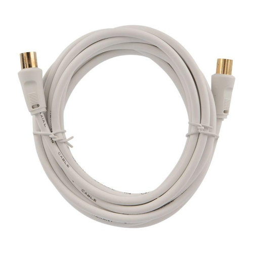Шнур TV Plug - TV Jack 3м бел. Rexant 18-0004 фото 4