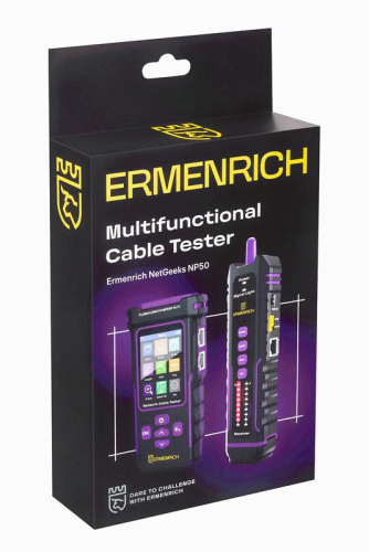 Тестер кабельный многофункциональный NetGeeks NP50 Ermenrich 84555 фото 13