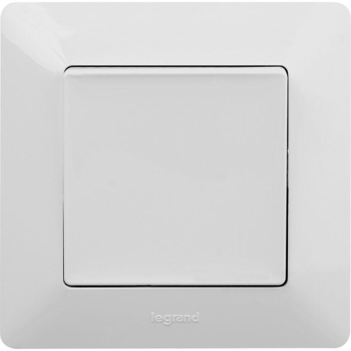 Механизм выключателя 1-кл. СП Valena Life 10А IP20 250В 10AX с лиц. панелью безвинт. зажимы бел. Leg 752401 фото 6