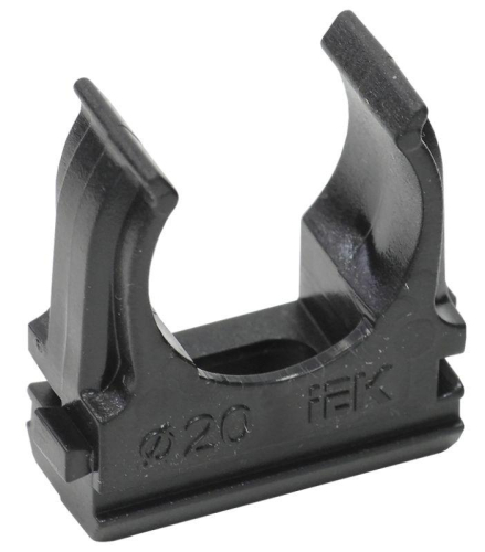 Держатель с защелкой CF20 черн. IEK CTA10D-CF20-K02-100