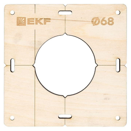 Комплект шаблонов для подрозетников d68мм Expert EKF sh-d68-k фото 8 Комплект шаблонов для подрозетников d68мм Expert EKF sh-d68-k фото 8