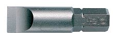 Бита специальная плоская шлицевая Industrial SL5.5х1.0 длина 32мм посадка С8 5/16дюйм (уп.10шт) FELO 07052410