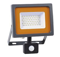 Прожектор светодиодный PFL-SC-SMD-30Вт sensor 30Вт IP54 6500К мат. стекло JazzWay 5001411