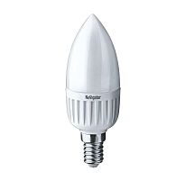 Лампа светодиодная 94 482 NLL-P-C37-5-230-4K-E14-FR 5Вт свеча 4000К бел. E14 370лм 220-240В Navigator 94482