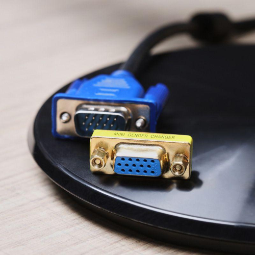 Переходник гнездо VGA - гнездо VGA Rexant 17-6817 фото 2