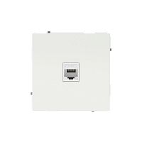 Розетка компьютерная 1-м KANT RJ45 кат.5E без шторки бел. песок DKC 7010663