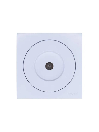 Розетка телевизионная оконечная СП OSEN бел. LEZARD 743-0288-130 фото 3